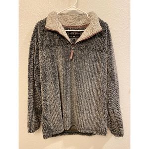 Gray Men’s Large True Grit Pullover